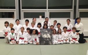 I love it! I am so proud of my aikido kids! I hope they can practice aikido with me for a long time!