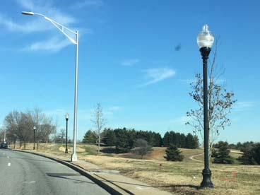 LED Street Light Upgrades City Wide High crime zones were prioritized for street light upgrades using data from the Baltimore Police Department. The total cost of this project was $5 Million.