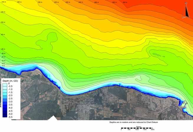Page 6 of 21 Figure A. 2 - Assembled Model Bathymetry in Vicinity of Qualicum Beach 2.