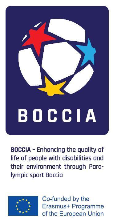 Paralympic sport Boccia * This publication reflects the views only of the author, and the