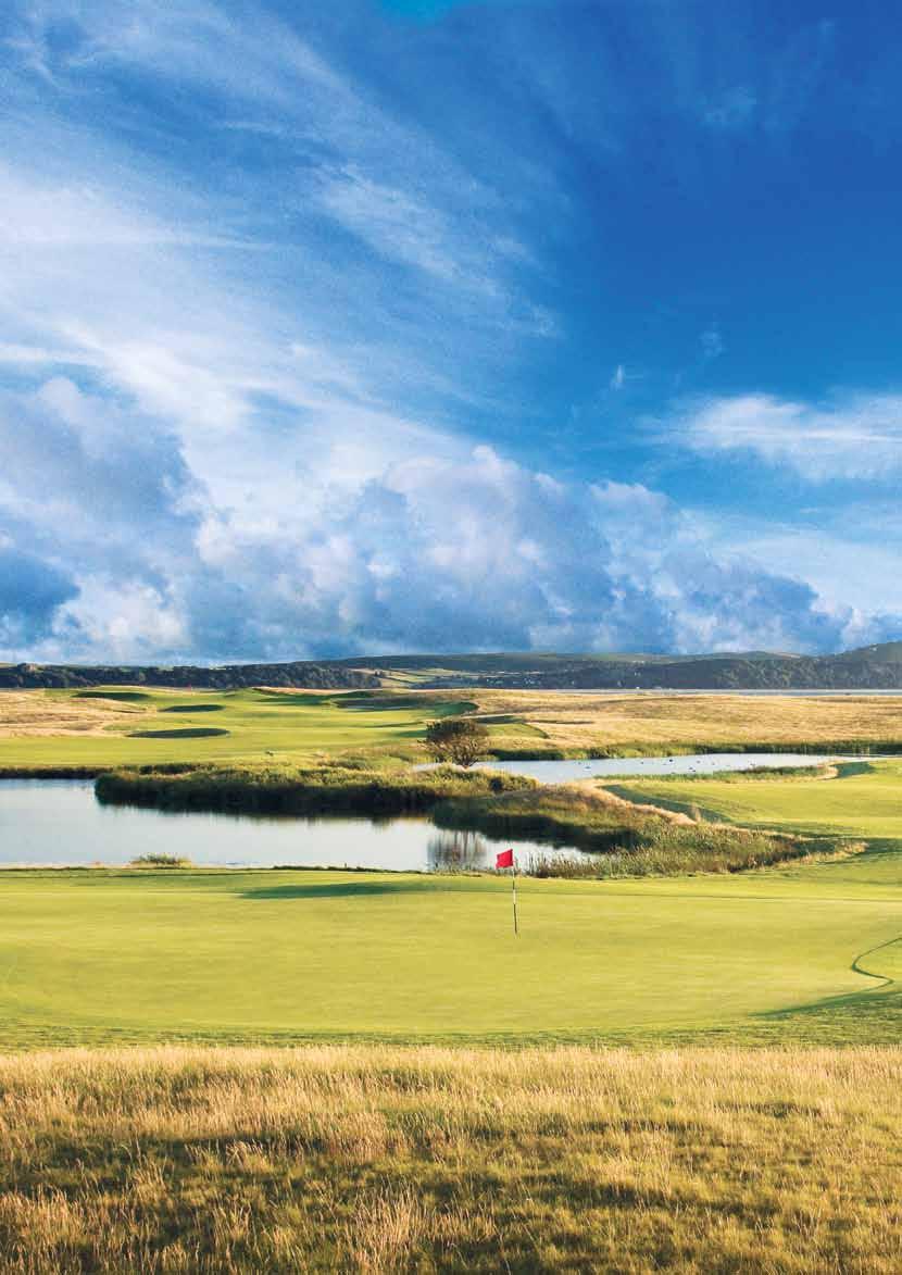 2013 Ladies British Open Amateur Championship Host Venue Golf Course A modern Nicklaus links style layout overlooking Carmarthen Bay and the Gower Peninsula.