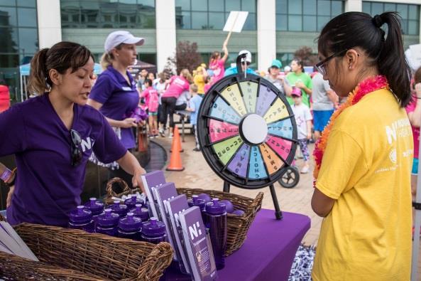 through our 10-week program 18,000+ runners and event attendees annually across our GOTR Charlotte 5K Series With the help of generous sponsors and donors, we were able to provide financial