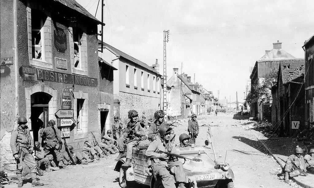June 6, 1944: US Army paratroopers of the 101st Airborne Division