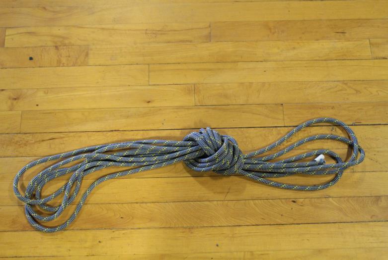 Chapter 7 Belay & Climbing Equipment 9 millimeter rope: This rope is used to practice our