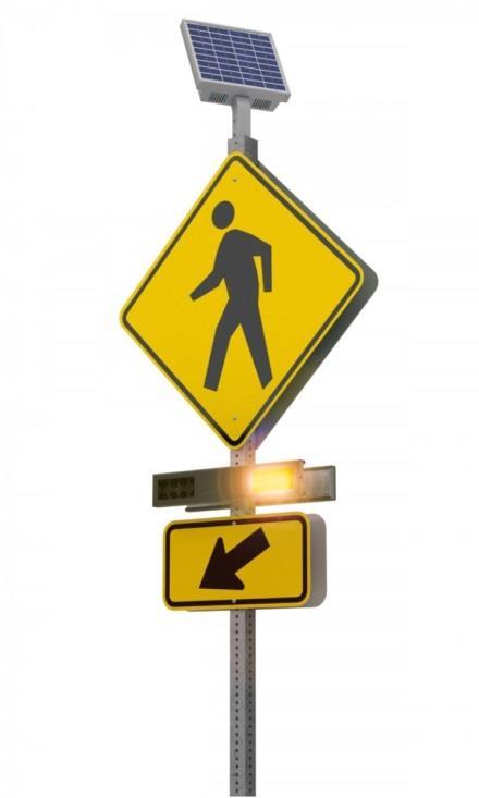 Crosswalks Other Safety Enhancements New Rectangular Rapid Flashing Beacons (RRFBs)