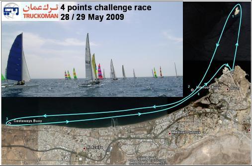 TruckOman 2010 Four Points Challenge Race 25 th & 26 th March 2010 For Beach Catamarans Muscat Oman SPECIAL SAILING INSTRUCTIONS 1.