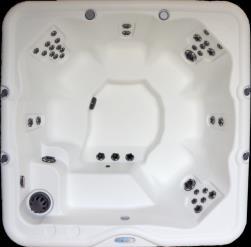Jubilee SE Spa The Cove Jubilee Spa offers comfort with seating for six, equipped with powerful adjustable jets providing invigorating hydrotherapy to tense areas or the whole body for the neck down
