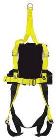or where working at height operations require the individual to be suspended for extended periods of time This sit harness is