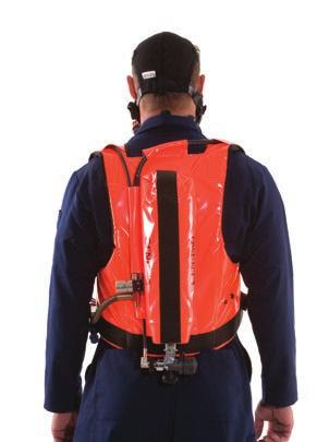 DRÄGER PAS AIRPACK Allows two people to work together simultaneously thanks to the Y piece that can be connected to the hose Ideal when extended duration