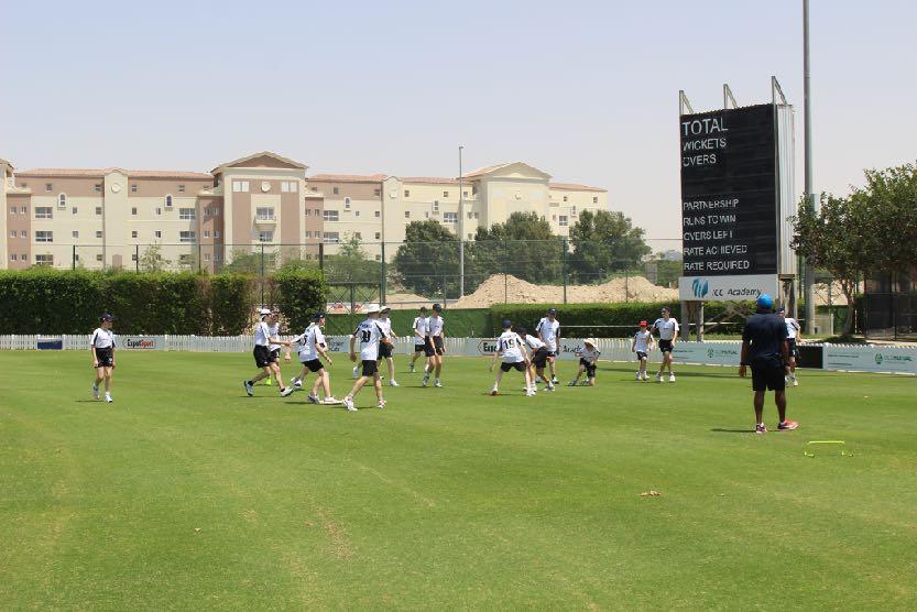 SAMPLE ITINERARY SUNDAY 1 APR Match day at the ICC Academy with time for a warm-up before.