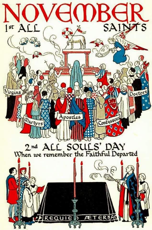 All Saints Day is a Holy Day of Obligation.