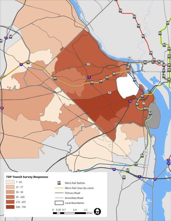 Phase I Outreach Report Figure 4 Respondents Zip Code of Home