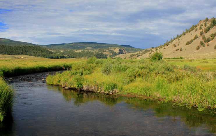 Location: The Sleeping Dog Ranch, perched at an elevation of nearly 9,100 feet, is located in the Gunnison River Basin in the northeast portion of Hinsdale County, Colorado.
