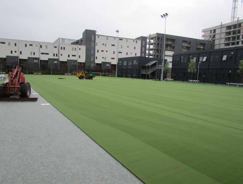 NEEDLEPUNCH SERVICES A needlepunch pitch is a type of sport surfacing made from artificial turf.