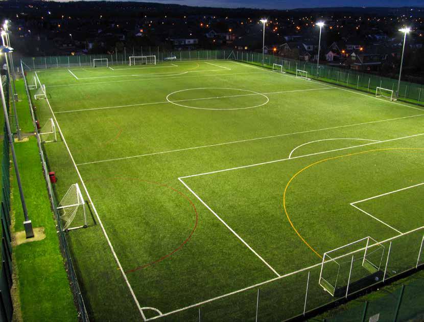 3G FOOTBALL PITCH SPORTS AND SAFETY SURFACES Third generation synthetic grass sports pitches are extremely popular throughout the UK and are often used as an all-weather alternative to natural grass