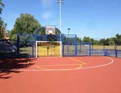 Macadam surfacing is a popular choice for a wide range of sports courts as it provides ideal ball bounce and slip