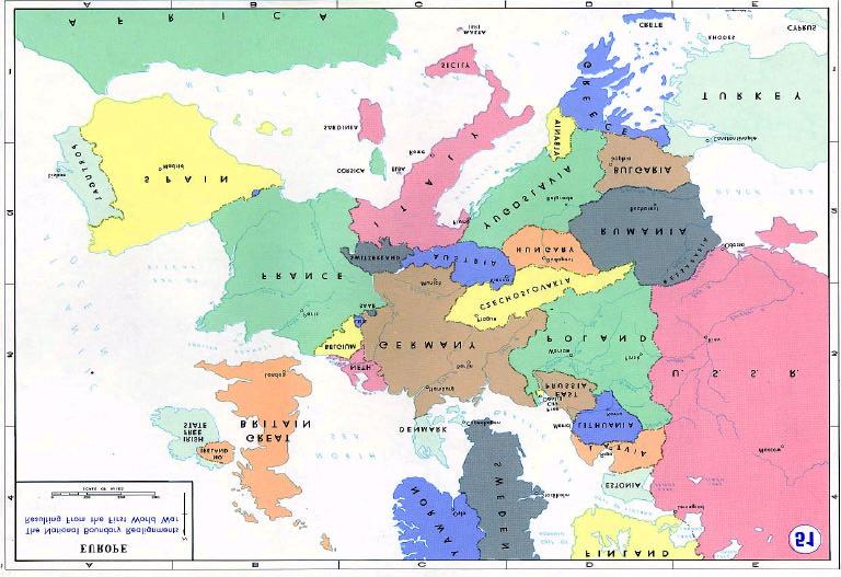 Europe National Boundary