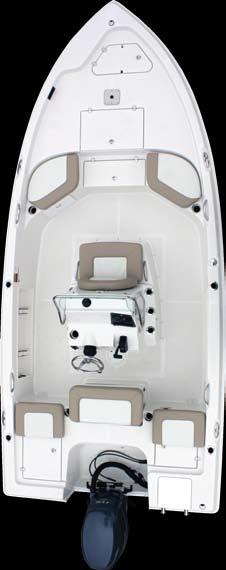 Built-In Trolling Motor Pad Hanging Anchor Locker Integrated Boarding Ladder Battery and Storage