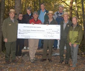 Little River Chapter of Trout Unlimited Donates $40,000 to Scholarship Endowment and Park s Fishery Department and TOWNSEND, Tenn.