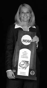 Since her first season at the helm when the team won just 10 games, Frese has guided Maryland to a National Championship in 2006, four winning seasons, three-straight 20-win seasons and