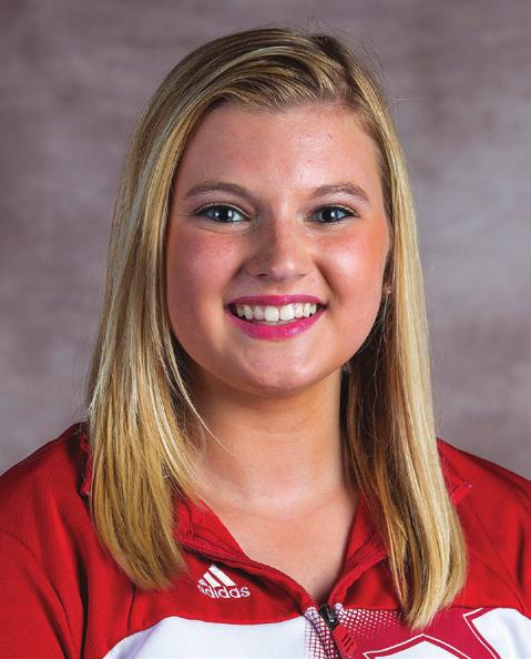 18 2016 NEBRASKA WOMEN S GYMNASTICS MEET NOTES CATELYN OREL 5-3 Freshman Blue Springs, Missouri 2016 NOTES Won first-career event title and set a career high with a 9.