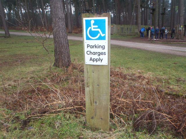There are four sections of designated accessible parking available located throughout the car park all of which