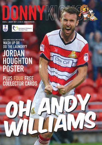 16 Donny Kicks Magazine Donny Kicks Magazine Donny Kicks is our exclusive monthly newsletter just for our junior Rovers fans.