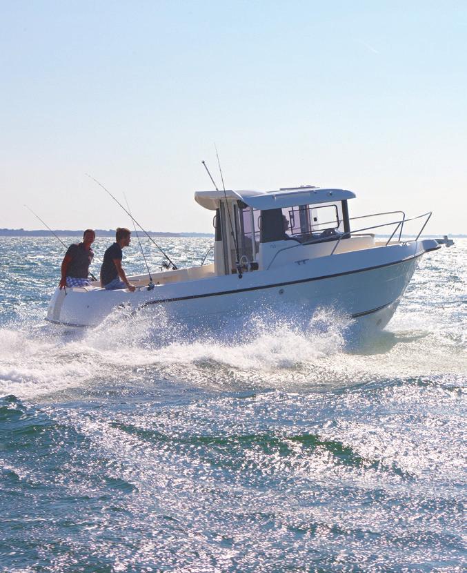 This is the natural choice for fishing. A range of boats that combines reliability, practicality and technology to make all those trips memorable.