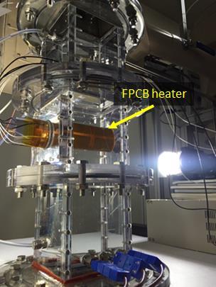 shows experimental apparatus and test-section, respectively. A test section is made to visualize the vapor bubbles on the surface of the heater.