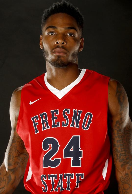 PERSONAL: Parents are Brian and Veronika Hopkins... one of three children... involved in summer camp teaching/mentoring kids. 24 TORREN JONES F 6-9 230 Jr. 1st Year at Fresno State Chandler, Ariz.
