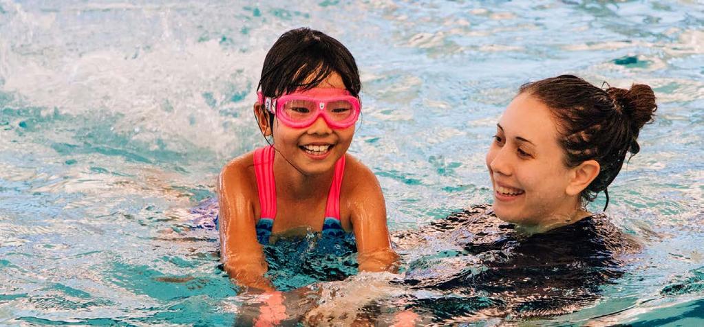 COME SWIM WITH US As "America's Swim Instruct", the Y has been helping people of all ages gain swimming confidence f decades. Our swim lessons build skills, confidence and character.