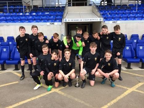 Year7 completed a very successful first season together with only two defeats, ending the season in third place in the Bishop Auckland Schools Football association league.