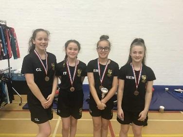 excellent learning during physical education lessons. Trampolining Back in November our Trampoline squads competed in the North East Regional Schools Championship.