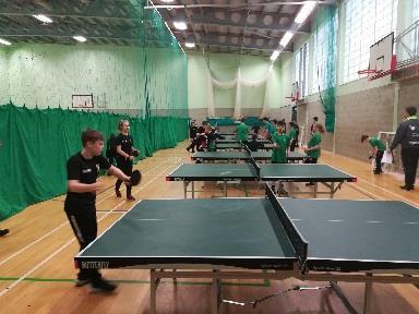 Table Tennis In table tennis both our U13 and U15 mixed teams won there way through to the Durham County School games finals. Well done both teams.