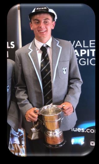 Player of the year Cardiff school s rugby U12 Plate Winners Well done to Morgan Jones (Y10) who