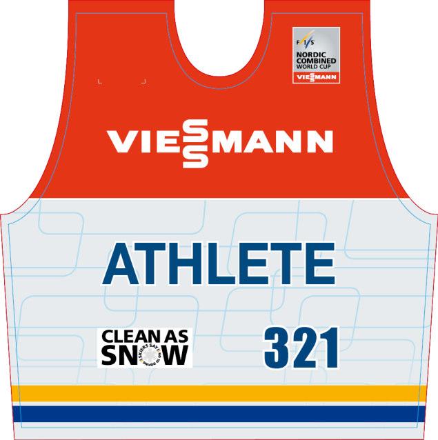 4.6 Athletes Training Bibs Athletes Training Bibs Will be provided by FIS Marketing AG. No further action needed.