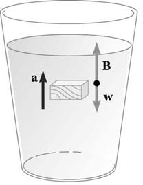Archimedes Principle: Totally Submerged Object The upward buoyant force is F b =ρ fluid g V obj The downward gravitational force is W = mg = ρ obj g V obj The net force is F b -W=(ρ fluid -ρ obj ) gv
