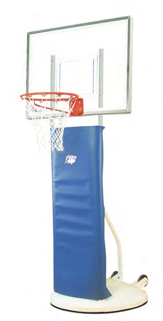 clear acrylic Official size, 5 /8" solid steel goal Playtime systems are for physical education,