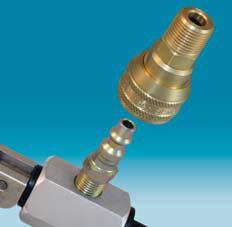 Features The original automatic one-way shutoff coupling designed by Hansen The Industry Standard Rugged, reliable Easy, automatic, push-to-connect design provides instantaneous connection and