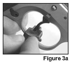 The security lock operates as follows: A) Remove security lock and block from its package that came with the firearm.
