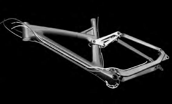 This bigger diameter of the fork steerer as well as on the frame headtube helps to increase the stiffness and handling of the bike.