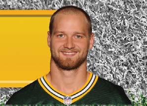 by Green Bay. Became the first Wisconsin native to be drafted by Green Bay since T Mark Tauscher (Marshfield, Wis.) in 2000.