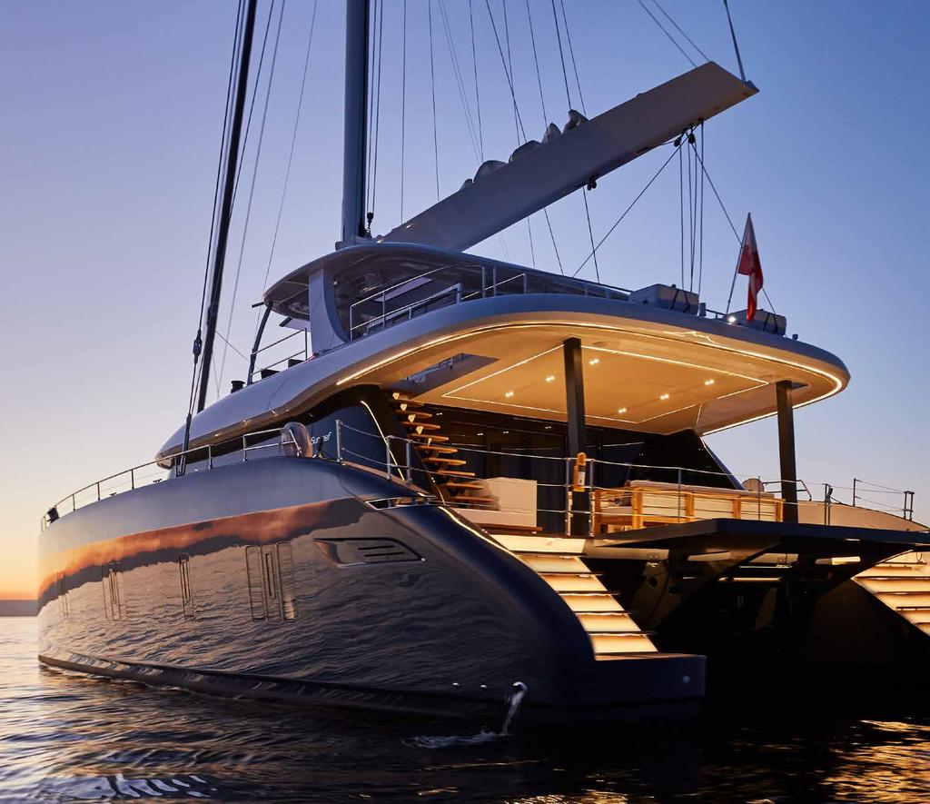 Sunreef 80: Redefining the Catamaran Experience Though the catamaran is widely identified as one of the most timeless models of watercraft, companies such as Sunreef Yachts have strived to continue