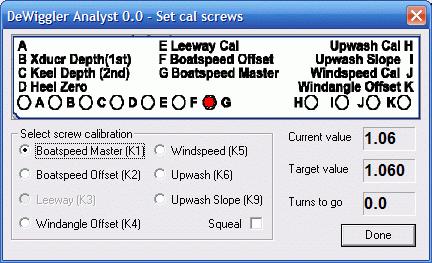 Suggested Saved Current Screw How to set up and use DeWiggler Analyst These numbers come from the recommendations file. If no changes are recommended, the value is n/a.