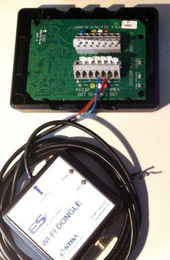 Devices: esa DONGLE WiFi esa DONGLE Wi-Fi is protected from polar inversions, it is not waterlight, it is easy to connect to the boat instrumentation, and uses the data NMEA 0183 You need to install