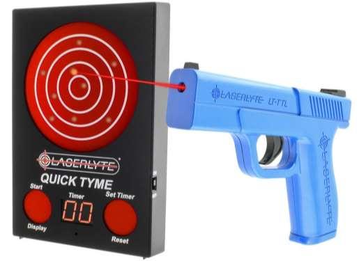 Home Practice Aids LaserLyte Laser Pistol & Targets Use at Home Glock 19 Form