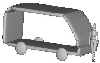 sedan cases and 6 minivans case form statistic sample were reconstructed. The validated pedestrian model was used in the reconstruction 9.