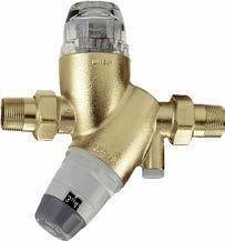 This inlet pressure, in general, is too high and variable to be applied directly to domestic systems. This series of pressure reducing valves have the feature to be preadjustable.