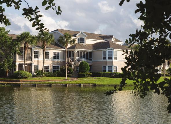 The Distinctive Neighborhoods of Sea Oaks - Condominiums & Villas Lakeside Villas These one and two story villas allow views of both the