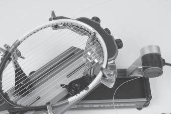 Follow the manufacturer's recommended stringing pattern for one or two piece stringing. This will determine the starting point for the cross strings.